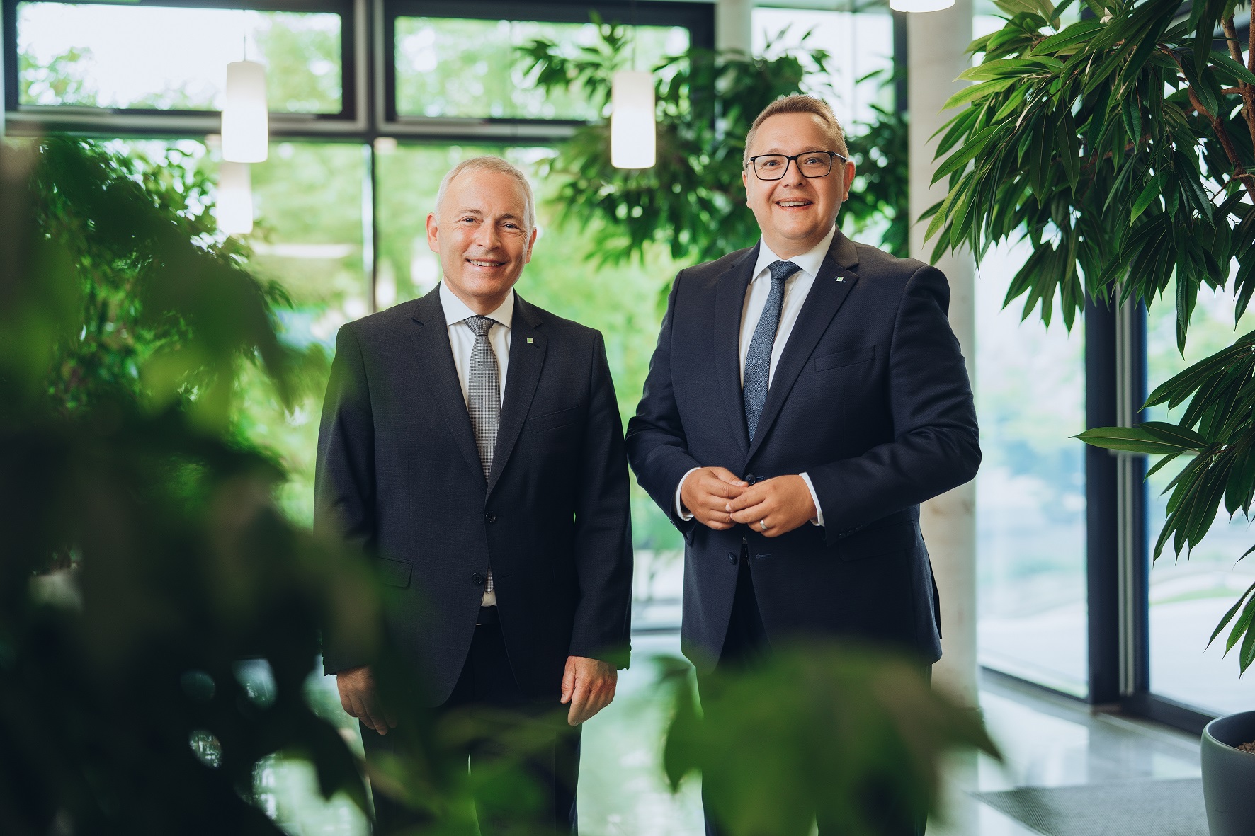 Energie Steiermark Vorstands-Duo Christian Purrer (li.) und Martin Graf